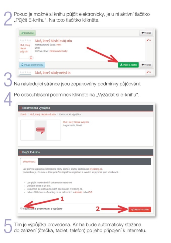 Návod na vypůjčení e-knihy - část 2